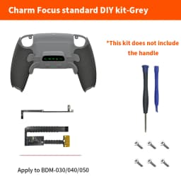 Remappable Pieces, Upgrade Boards and Redesigned Back Case and 4 Rear Buttons for PS5 Controller BDM 030&040&050