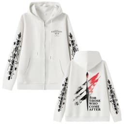 Game Clair Obscur Expedition 33 for Those Who Come After Zipper Hoodie Men Women Otaku Cosplay Harajuku Zip Up Jacket Sweatshirt