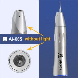 AI-X95/X25/X15/X65 Internal Water Low Speed Contra Angle Handpiece Dental E-Type Air Motor Oral Hygiene Equipment Non-optic