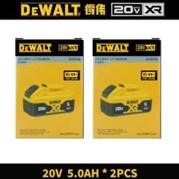 Original DeWalt 20V battery 6Ah/5Ah. replaceable DCB606 DCB609 DCB184 DCB200 DCF845 DCF850 DCF911 DCD800 DCD805 Tools Battery.