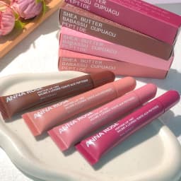 Peptide-Infused Lip Tint Set - 4 Jelly Gloss Shades, Moisturizing Lip Gloss, Long-Lasting Shiny Lip Color