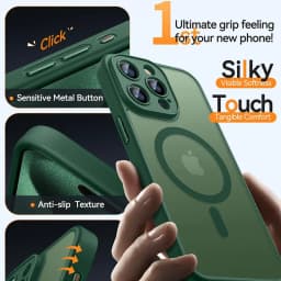 Luxury Frosted Phone Case For iPhone 18 16 15 14 13 12 11 Pro Max Plus 17 Air For Magsafe Matte Transparent Magnetic Cover