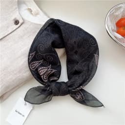 56cm Print Geometric Pattern Headscarf Scarf Square Scarves Kerchief Neckerchief Bandanas Neck Wraps Hair Ribbon Band Headband