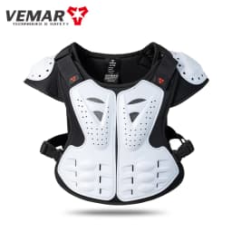 Kids Motorcycle Riding Body Armor/Elbow Knee Protector Children Motocross Back Vest Chest Off-Road Moto Cycling Protective Gear