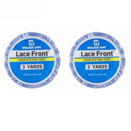 1/2/3 Roll 0.8 CM*3 Yards Super Hair Blue Tape Double-Sided Adhesive Tape for Hair Extension/Lace Wig/Toupee