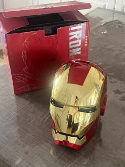 New War Machine Iron Man Helmet Mk5 Mk50 M17 Helmet Mask 1:1 Openable Voice Control Adult Cosplay Collection Ornament Gift