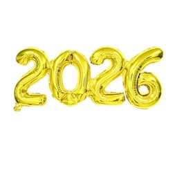 2026 Crown Number Foil Balloons, Happy New Year Eve Party Decorations, Photo Booth Props & Christmas Home Decor Supplies