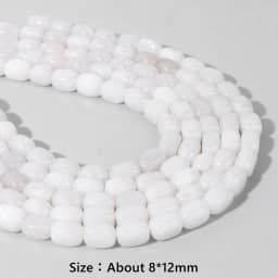 Wholesale Natural Smooth Square Stone Beads Loose Cube Bead Agates Quartzs Raw Mineral Beads for DIY Bracelets Earrings Neckalce