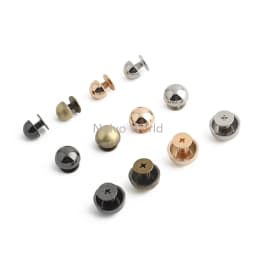 30/100/200PCS 8-20mm Mushroom Dome Bolt Metal Round Button Rivets For Handbag Clothing Decoration Screw Back Studs Accessories