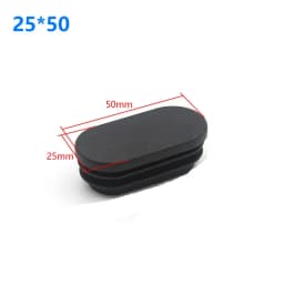8Pcs Oval Tube Plug Foot Pad Blanking End Cap Non-slip Table Foot Dust Cover Chair Leg Sock Floor Protector Pad Furniture Parts