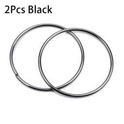 2Pcs 110mm O Bag Handle Metal Strap Handbag Luggage DIY Fashion Bag Hardware Accessories Purse Sewing Frame Decoration Clasp