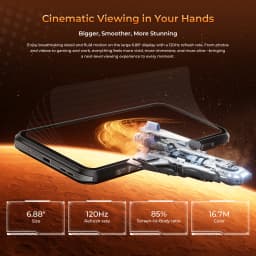 [Shipping From Poland] OUKITEL WP68 Air 5G  Android 16.0 Rugged Smartphone 8000mAh Battery 45W 36GB(12+24) RAM 512GB ROM  Fast Charging 6.88" 120Hz Display Dimensity 7025 64MP Camera NFC