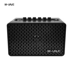M-VAVE SP100 Guitar Amp: 9 Amp Voices/16 FX/Bluetooth Audio/Built-in Battery/Wireless Practice & Supports External Footswitch