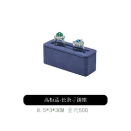 Blue Jewelry Display Stand Set Modern Ring Earring Bracelet Mannequin Holder for Boutique Counter Retail Wholesale