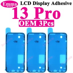 3PCS OEM Waterproof Adhesive Seal Sticker for iPhone 14 13 12 11 X XS 8 Plus 7 LCD Screen Display Frame Glue