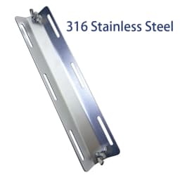316 Stainless Steel Scuba Diving Single Tank Adapter STA Backplate