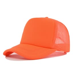 1PC Fashion Unisex Plain Baseball Cap Adjustable Trucker Flat Visor Cap Snapback Mesh Curved Men Women Casual Sun Summer Hat