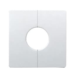 1 Pc Wall Split Flange Square Escutcheon Plate Water Pipe Wall Covers Reserved Drill Hole Panel Decor for Wires Faucets Pipes