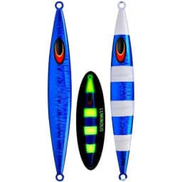 200g Long Casting Slow Sinking Fishing Lures Jigging Hard Wobblers Artificial Baits Luminous Vertical Fishing Lure Fishing Jig