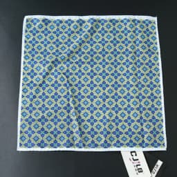 32cm Fashion Mens Oversized Polka Dot Pocket Square Elegant Silky Floral Navy Blue Handkerchief Wedding Tuxedo Accessories Hanky