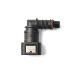 High Quality Durable Automotive Fuel Quick Connector 90°7.98mm 5/16'' ID8 Elbow Quick Rlease Connect Fuel Nylon Hose Adapter