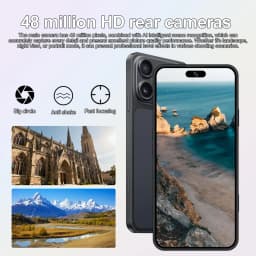 K-Touch A17 Pro Max Mobile Phones 5G Dual SIM Global Version Smartphone Android 15 Cell Phone 7.3 Inch 16+48MP 22GB+2TB 7800mAh Cellphones