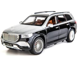1/24 Maybach GLS-Class GLS600 SUV Alloy Car Model Diecasts Metal Toy Luxy Car Model Collection Sound Light Simulation Kids Gifts
