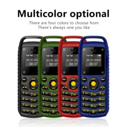 SERVO B25 Mini Feature Mobile Phone Bluetooth Dialing Blacklist Smallest Backup 2 SIM Super Small Cell Phone Wear Around Ears