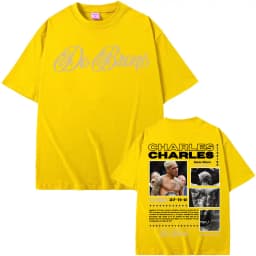 Charles Oliveira Do Bronx Print T-shirts Men Women Fashion Vintage Classic T Shirt High Quality Cotton Casual T-shirt Streetwear