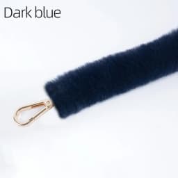 New 1 Pc Winter Plush Bag Straps Replacement Underarm Furry Bag Handles Shoulder Crossbody Hand-held Bags Straps Accessories