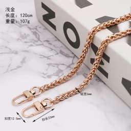 30/60/120cm Purse Bead Chain Strap for DIY Replacement Women Shoulder Crossbody Handbags Chain Bag Straps Hardware