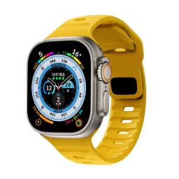 Silicone Strap For Apple Watch ultra Band 49mm 46mm 44mm 45mm 42mm 41mm 40mm sport correa bracelet iwatch Series 9 10 7 6 5 se 8