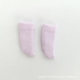 Short Ob11 Doll Socks Striped Cotton Doll Short Striped Socks Various Candy Color 1/12 BJD Doll Socks Kids Toys