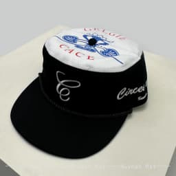 Color Block Embroidered Letters Rose Baseball Hats Sunshade Street Versatile New Men Women Polka Dot Fashion Peaked Caps Niche