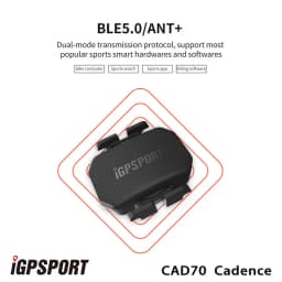 IGPSPORT Smart Sensor Kit,  Cadence CAD70 Speed SPD70 Heart Rate Monitor HR50 Chest, HR70 Arm for Bike Computer/Cycling/Running