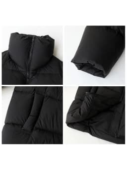 CHIC VEN Women's Down Coats Korean Stand Collar Simple Solid Color Warm Casual Jackets Soft Fashion Female Clothing Winter 2025