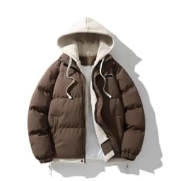 Fake Two Cotton Jackets Women's Winter Thick Warm Cotton Jacket Top New Women Winter Coat Jacket Warm Down Cotton Parkas Loose