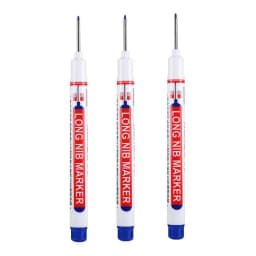 1/4Pcs White Permanent Paint Pen Set for Wood Rock Plastic Leather Glass Stone Metal Canvas Ceramic Deep Hole Marker 0.7mm