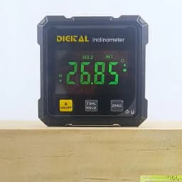 Digital Electronic Level 360° Angle Finder 4-Sided Magnetic Inclinometer Protractor Precision Level Box for Woodworking Tools