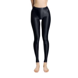 New Shiny Nylon Leggings High Cut Patchwork Pencil Pants Tights Trousers Elastic Yoga Fitness Pantalon Spodnie Collant Joggers