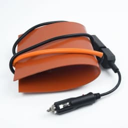 Flexible Silicone heating Pad Food Heater Hot Pizza 100W 65 degrees Delivery Bag Mat Orange Temperature Useful