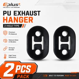 Universal 2&4 Holes Polyurethane Exhaust Hanger Hard PU Exhaust Bushing Vibration Dampener for Car Exhaust System