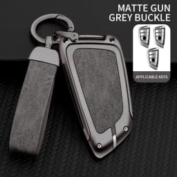 Zinc Alloy Car Key Case Cover for Bmw X1 X2 X3 X4 X5 X6 1 2 3 5 Series 2016 2017 2018 2019 2020 Key Holder Shell Accessories