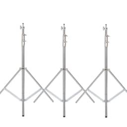 2.49M Length Cross Arm Stainless Steel Kit Light Stand With Weight Bag Photo Studio Accessories Extension Rod