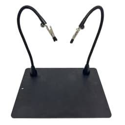 TOOKKSS Third Hand Tools Magnetic Base Plate PCB Board Fixing Clip Soldering Helping Hand Welding Repair Fixture for Soldering