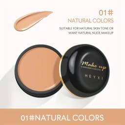 Clear Concealer Cream, Waterproof and Sweat Proof, Durable, Natural Finish, Suitable for All Skin Types