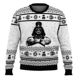 Star Wars Darth Vader White Pattern Xmas Gifts Sweater Holiday Gift 2026 New Men's Fashion Casual Women's Couple Hoodie