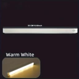 5pcs Set of LED Motion Sensor Cabinet Lights, Used for Cold And Warm Lighting, USB Rechargeable Table Lighting, Suitable for Hom