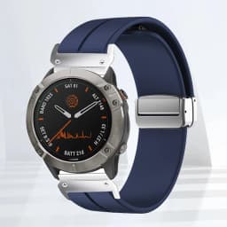 Magnetic Silicone Strap for Garmin watch Fenix 6 6x 7 7x pro 5 5x Plus 3 3HR Quick Fit No Gaps Sports 22mm 26MM Band for Enduro
