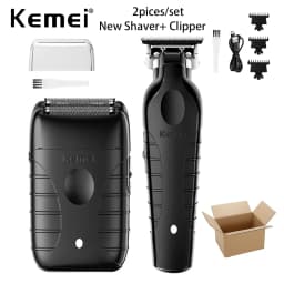 Kemei KM-2296 KM-2299 KM-T95 Professional Electric Hair Clipper Set Electric Shaver Men's Grooming Trimmer Care Kit Hair Clipper